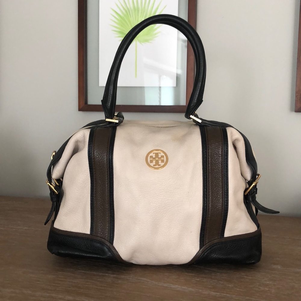 Genuine leather Tory Burch handbag